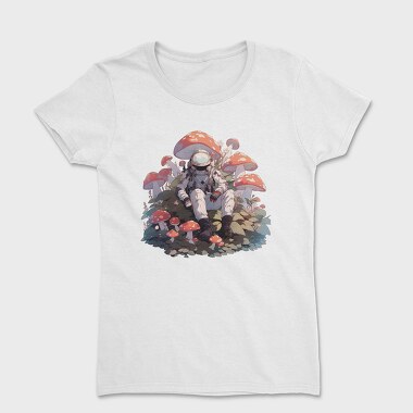 Astronaut On Mushroom Planet, Tricou Femei