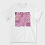 Axolotl Reading Books Readsalotl, Tricou Barbati (Unisex)