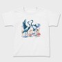 Crane Birds Dancing, Tricou Copii