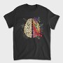 Creative And Logical Human Brain Half, Tricou Barbati (Unisex)