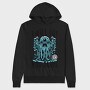 Creepy Menacing Monster Trend I Will Eat You, Hanorac Oversize Barbati (Unisex)
