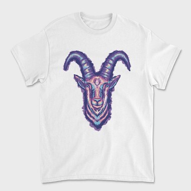 Colorful Goat Head, Tricou Barbati (Unisex)