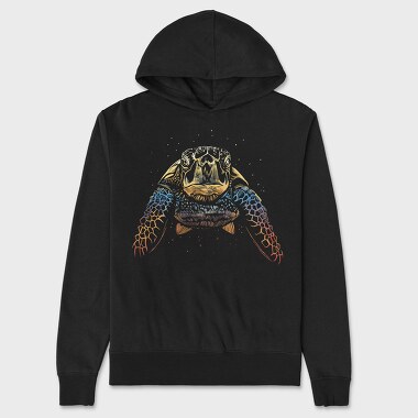 Colorful Turtle Colours, Hanorac Oversize Barbati (Unisex)