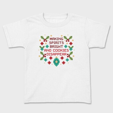 Cookies Festive Christmas Disappear, Tricou Copii