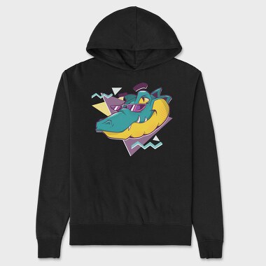 Cool Alligator, Hanorac Oversize Barbati (Unisex)