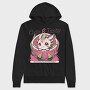Cute Fantasy Dragon, Hanorac Oversize Barbati (Unisex)
