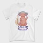 Axolotl With Headphones, Tricou Barbati (Unisex)