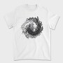 Axolotl Yin Yang Balance, Tricou Barbati (Unisex)