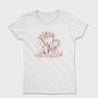 Baby Elephants With Flowers Two, Tricou Femei