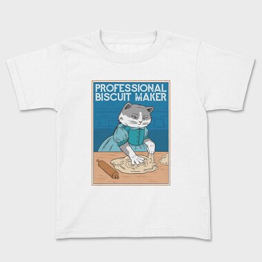 Baker Cat Biscuit Maker, Tricou Copii