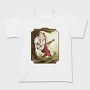 Banjo Frog Vintage Illustrations, Tricou Copii