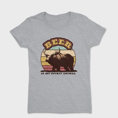 Beer Spirit Animal, Tricou Femei