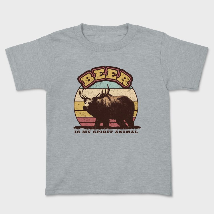 Beer Spirit Animal, Tricou Copii