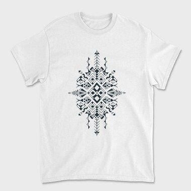 Berber Lines Symbol Mofit, Tricou Barbati (Unisex)