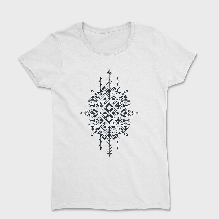 Berber Lines Symbol Mofit, Tricou Femei