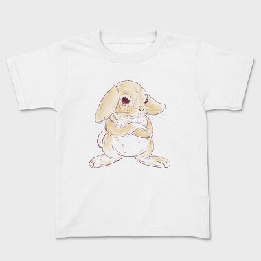 Cute Angry Bunny, Tricou Copii
