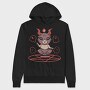 Cute Baphomet, Hanorac Oversize Barbati (Unisex)