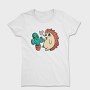 Cute Cactus And Hedgehog, Tricou Femei