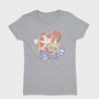 Cute Cats Playing, Tricou Femei