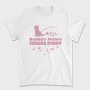 Cute Child Fishing Pink Daddy S Future Fishing Buddy Girl, Tricou Barbati (Unisex)