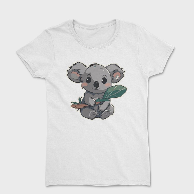 Cute Koala Australian Eucaliptus, Tricou Femei