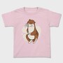 Cute Otter Cartoon, Tricou Copii