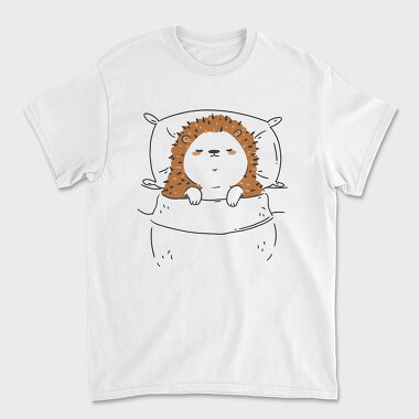Cute Sleeping Hedgehog, Tricou Barbati (Unisex)