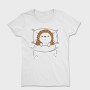 Cute Sleeping Hedgehog, Tricou Femei