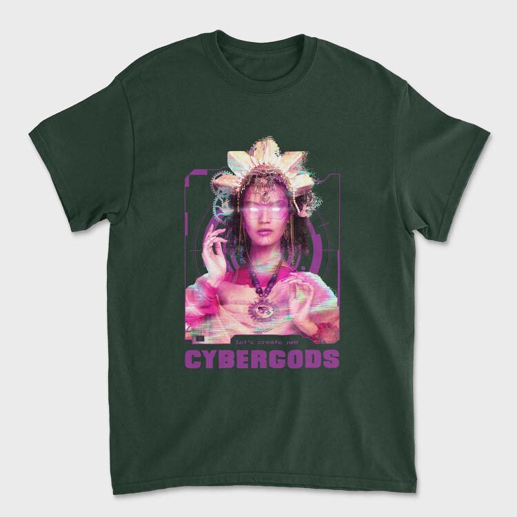 Cyborg Goddess Gods, Tricou Barbati (Unisex)