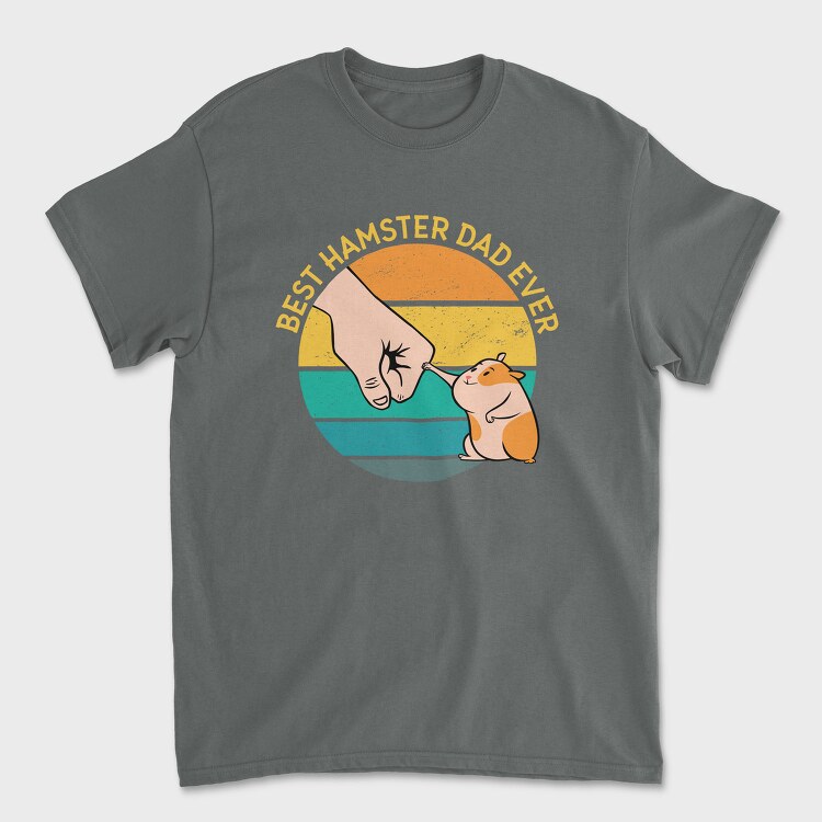 Best Hamster Dad Ever, Tricou Barbati (Unisex)