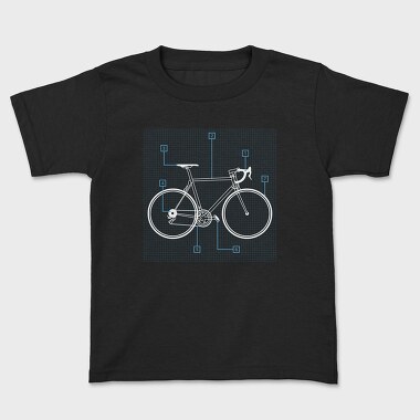 Bicycle Transport Instructions Bike, Tricou Copii