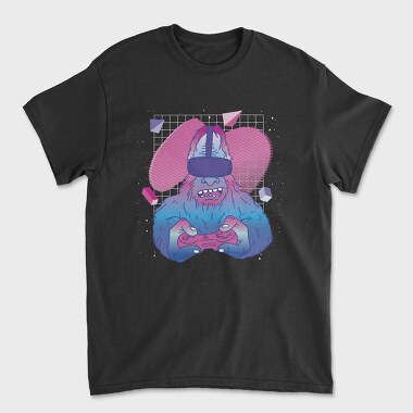 Bigfoot Vaporwave Vr, Tricou Barbati (Unisex)