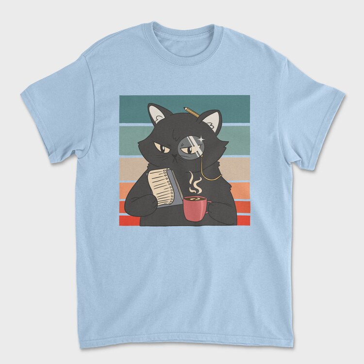 Black Cat, Tricou Barbati (Unisex)