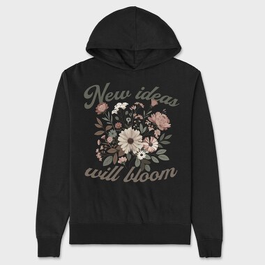 Blooming Ideas Flowers, Hanorac Oversize Barbati (Unisex)