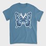 blue butterfly, Tricou Barbati (Unisex)