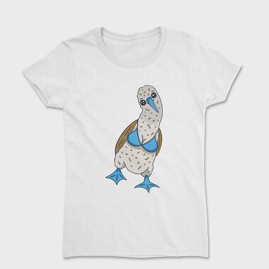 Blue Footed Booby Bird, Tricou Femei