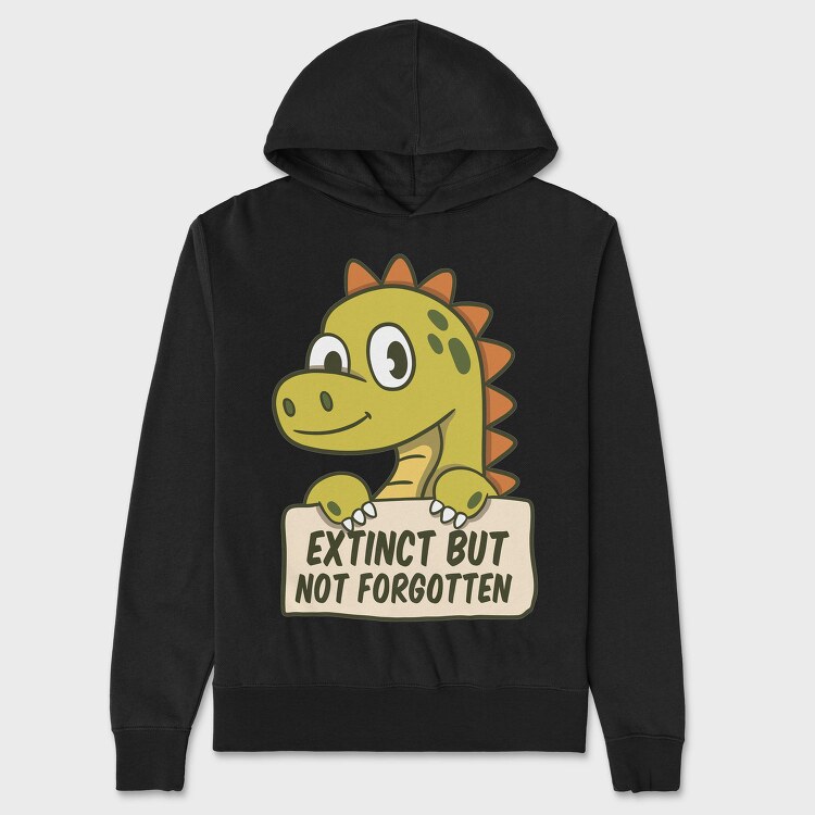 Dinosaur Conservation Extinct Dino Nc, Hanorac Oversize Barbati (Unisex)