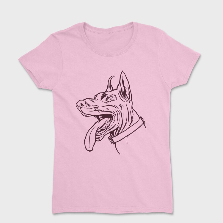 Dobermann Dog, Tricou Femei