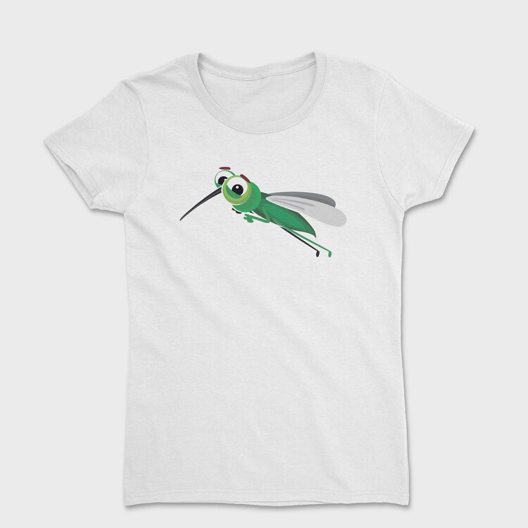 Flying Green Bug, Tricou Femei
