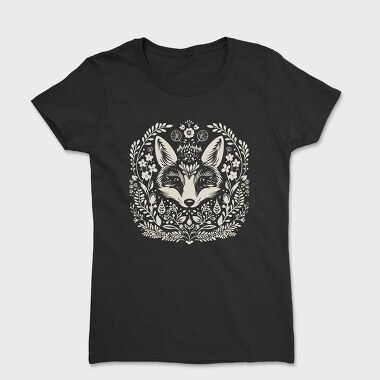 Folksy Fox Lonocut, Tricou Femei