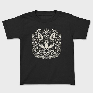 Folksy Fox Lonocut, Tricou Copii