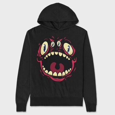 Four Eyed Monster, Hanorac Oversize Barbati (Unisex)