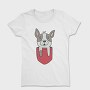 French Bulldog Pocket, Tricou Femei