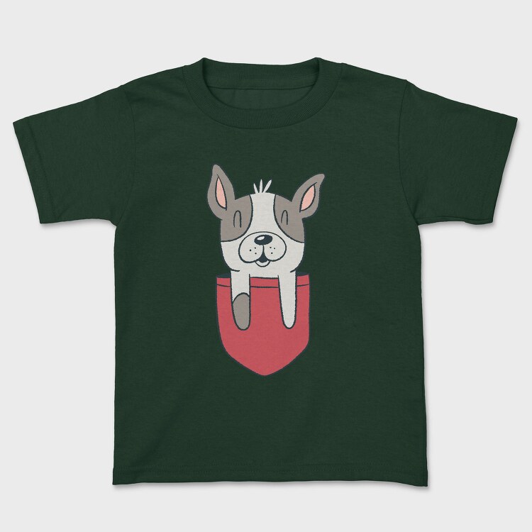 French Bulldog Pocket, Tricou Copii