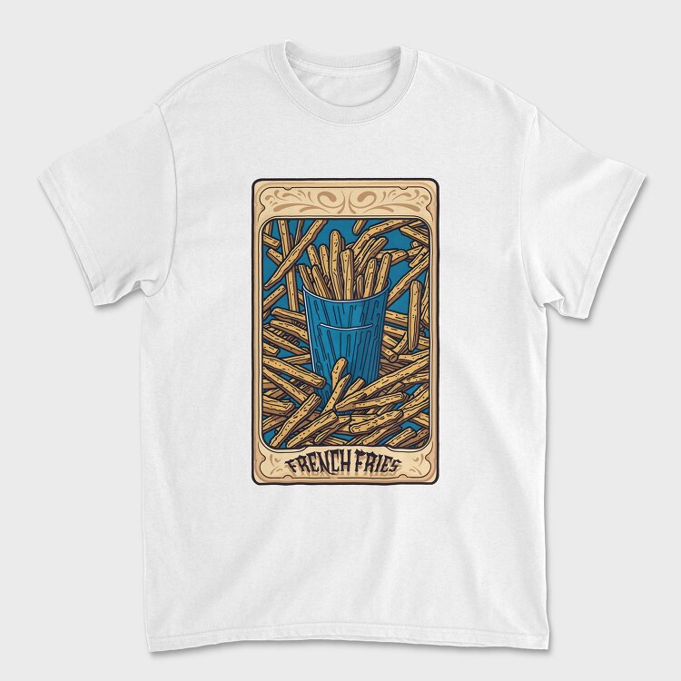 French Fries Tarot, Tricou Barbati (Unisex)