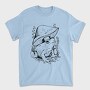 Frog And Mushroom Hand Drawn, Tricou Barbati (Unisex)