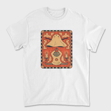 Frog Animal And Ghost Cartoon, Tricou Barbati (Unisex)