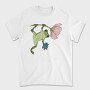 Frog Flower Snack, Tricou Barbati (Unisex)