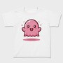 Bubbly Pink Ghost, Tricou Copii