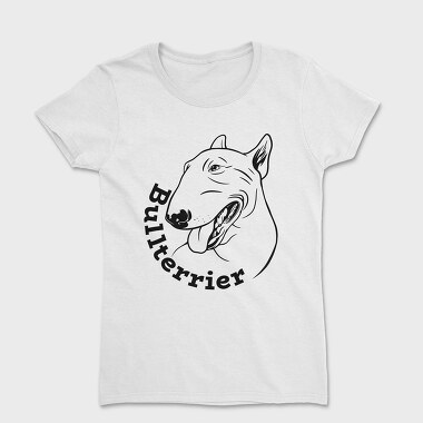 Bull Terrier Dog, Tricou Femei